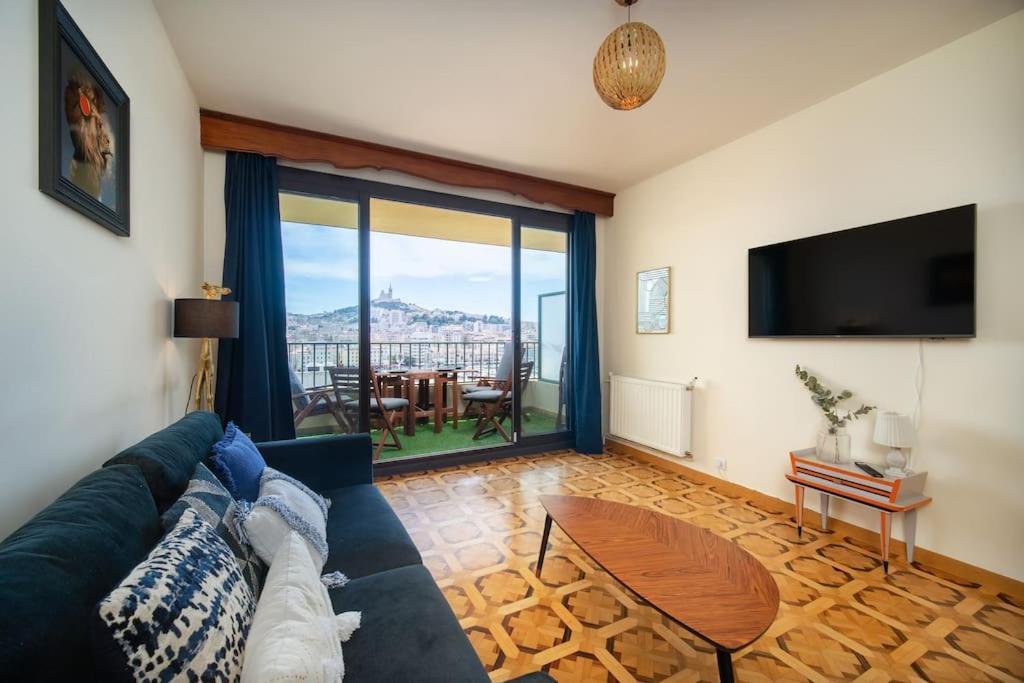 Terrace Apartment Old Port Exceptional View Marseille Extérieur photo